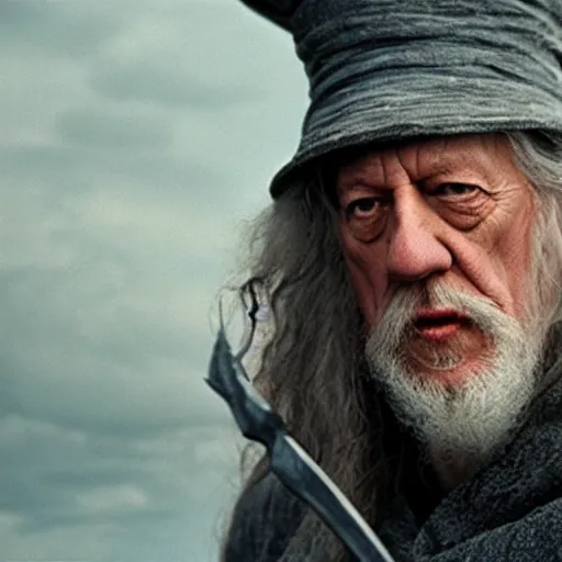 Image similar to werner herzog as gandalf