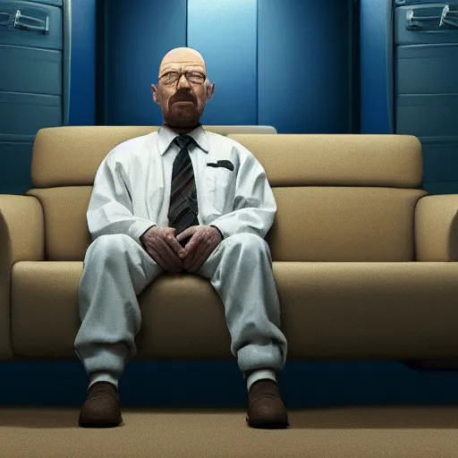 Image similar to walter white in a Pixar Film, 8k, hyperdetailed