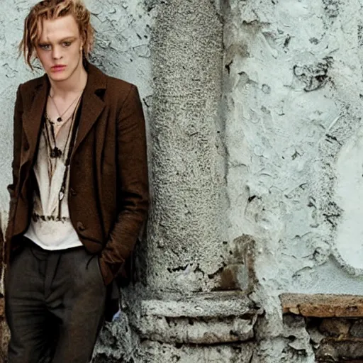 Image similar to jamie campbell bower, storybook