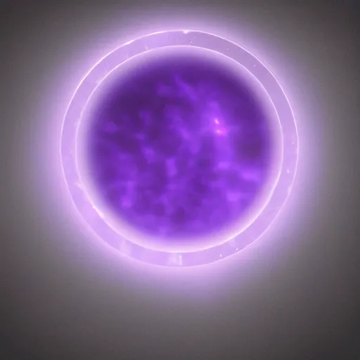 Prompt: digital illustion of a glowing purple energy ringed portal in a gray concrete wall, deviantArt, artstation, artstation hq, hd, 4k resolution