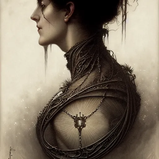 Image similar to symmetry!! portrait of a silhouette of a woman in the world of gustave dore, horror, fashion, dark!! intricate, elegant, highly detailed, digital painting, artstation, concept art, smooth, sharp focus, illustration, art by artgerm and greg rutkowski and alphonse mucha