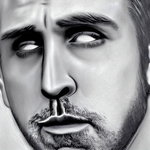 Prompt: detailed realistic face portrait, Ryan Gosling,