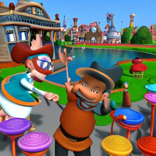 Image similar to Toontown