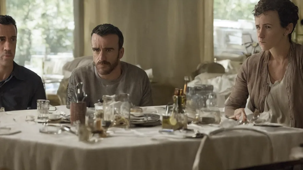 Prompt: surrealism testy confidentiality from hbo's the leftovers