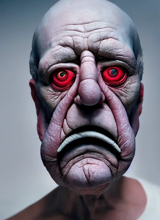 Image similar to 3 0 0 0 ( dr. john a. zoidberg ), portrait photography feroflex photorealistic studio lighting ektachrome detailed intricate face details, ultradetails, beautiful face