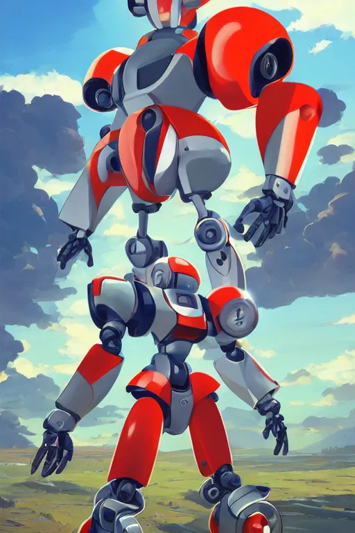 Image similar to metabots medabots medarotto medarot robot minimalist comics sharpen earth defense force tank, behance hd by jesper ejsing, by rhads, makoto shinkai and lois van baarle, ilya kuvshinov, rossdraws global illumination radiating a glowing aura ray tracing hdr