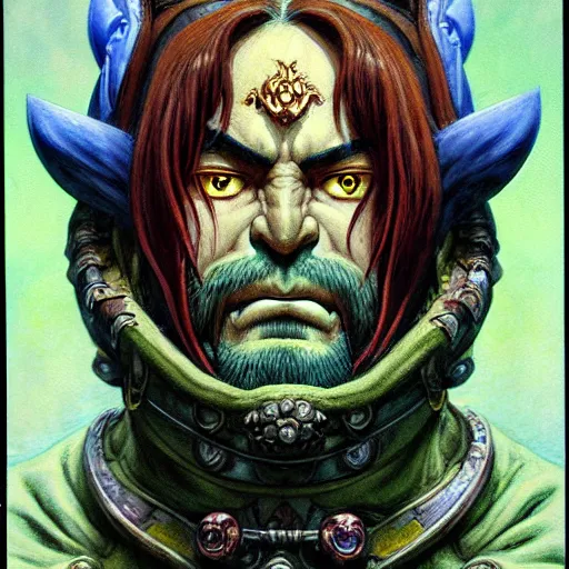 Image similar to prompt : portrait of warcraft character painted in miyazaki color style drawn by katsuhiro otomo and takato yamamoto, inspired by fables, china doll face, smooth face feature, intricate oil painting, high detail, sharp high detail, manga and anime 2 0 0 0