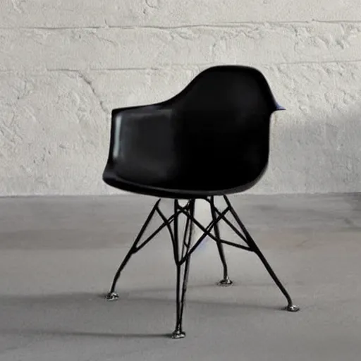 Image similar to an armchair (by eames) inspired by PlayStation 5!!!!!