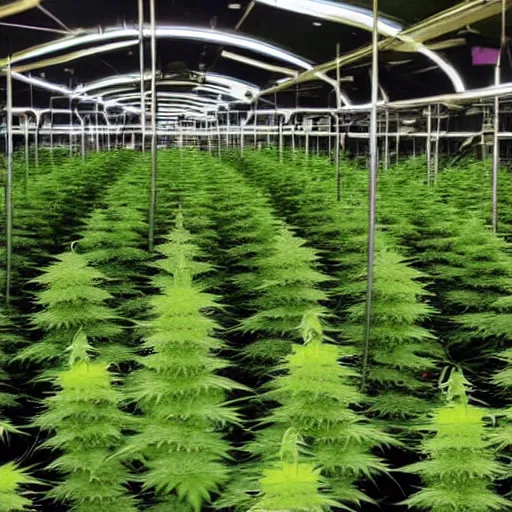 Image similar to underground marijuana farm