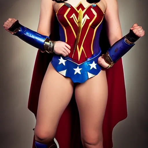 Image similar to wonderwoman by peter kemp