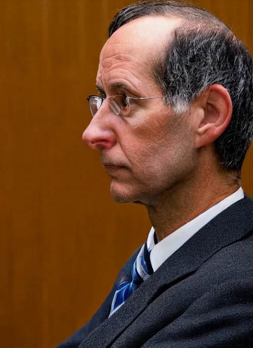 Image similar to closeup portrait of a goose lawyer in court, natural light, bloom, detailed face, magazine, press, photo, steve mccurry, david lazar, canon, nikon, focus