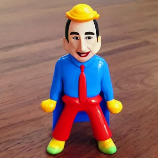Prompt: a happy meal toy that looks like Saul Goodman
