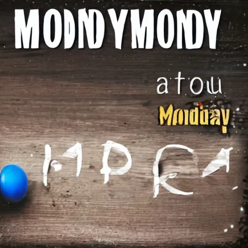 Prompt: monday