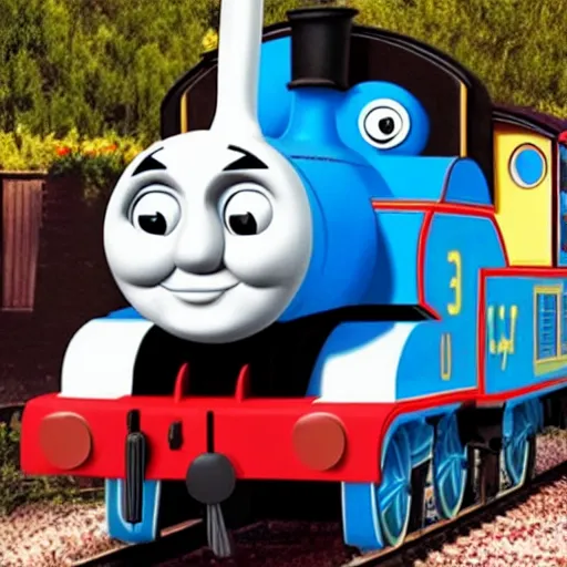 Prompt: Thomas the Tank Engine getting canceled on twitter