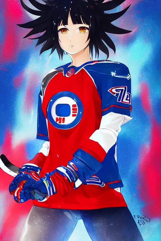 Anime Hockey Girl by Rproaudio on DeviantArt