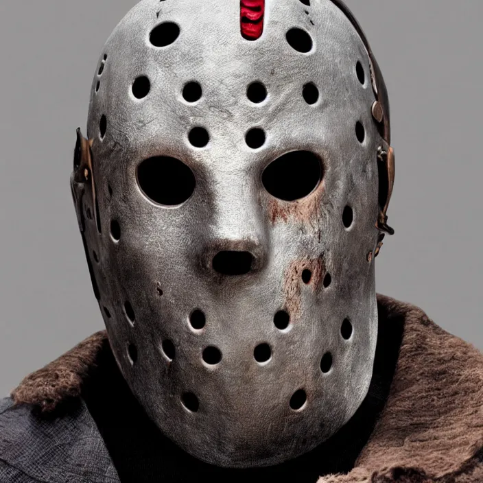 Image similar to jason voorhees looking beautiful for a vogue magazine photo shoot, 8 k,