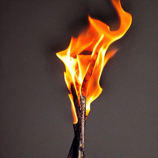 Image similar to a fire against a black background