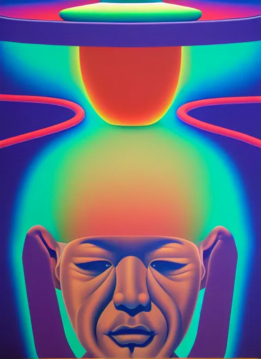 Image similar to insight a men by shusei nagaoka, kaws, david rudnick, airbrush on canvas, pastell colours, cell shaded!!!, 8 k