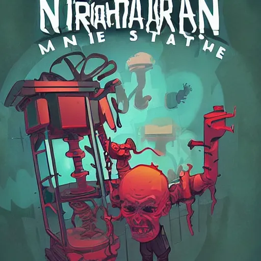 Image similar to nightmare trapped in the machine by rob sheridan and jerod scott and lance weiler