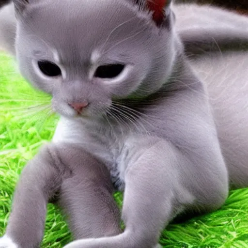 Image similar to Extremely cute!!! dolphin cat hybrid