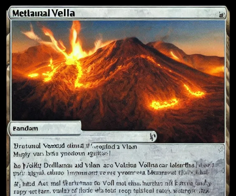 Image similar to metal volcano