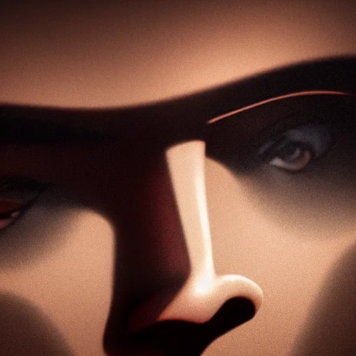Prompt: closeup portrait of bookmaker sly cunning pixar style animation 3d extremely gloomy lighting, shining light and shadow, atmospheric, cinematic, unreal Engine, 8K