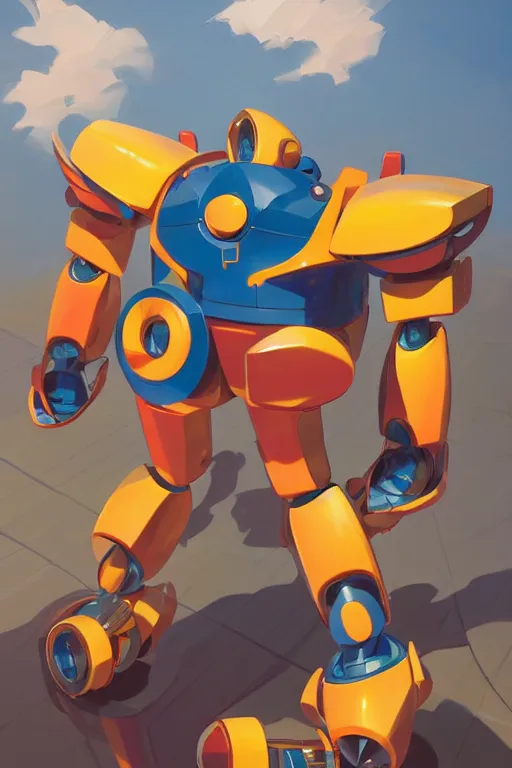 Image similar to metabots medabots medarotto medarot robot minimalist comics, behance hd by jesper ejsing, by rhads, makoto shinkai and lois van baarle, ilya kuvshinov, rossdraws global illumination ray tracing hdr radiating a glowing aura