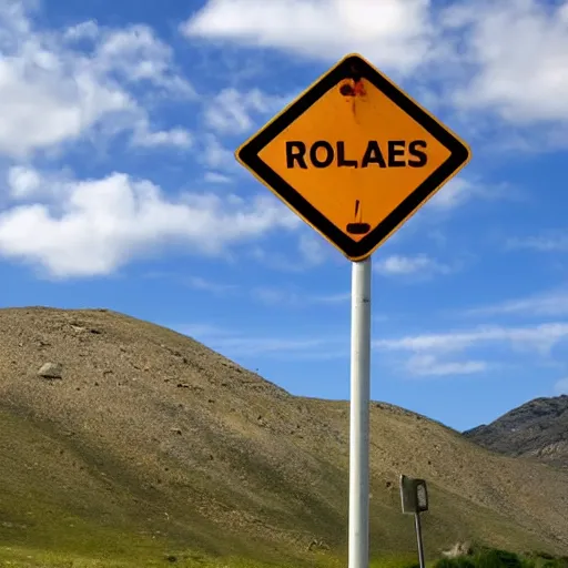 Image similar to a misleading road sign