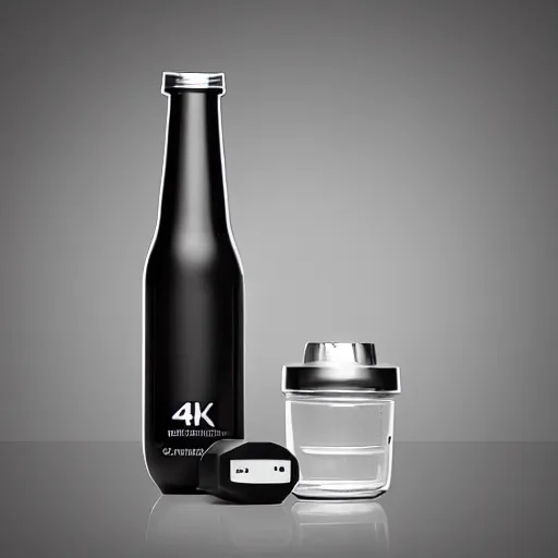 Image similar to 4 k uhd in a bottle