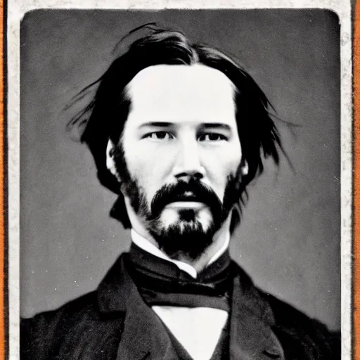Prompt: headshot edwardian photograph of keanu reeves as a union general in the us civil war, 1 9 2 0 s, realistic face, 1 9 1 0 s, grainy, victorian, detailed, soft blur
