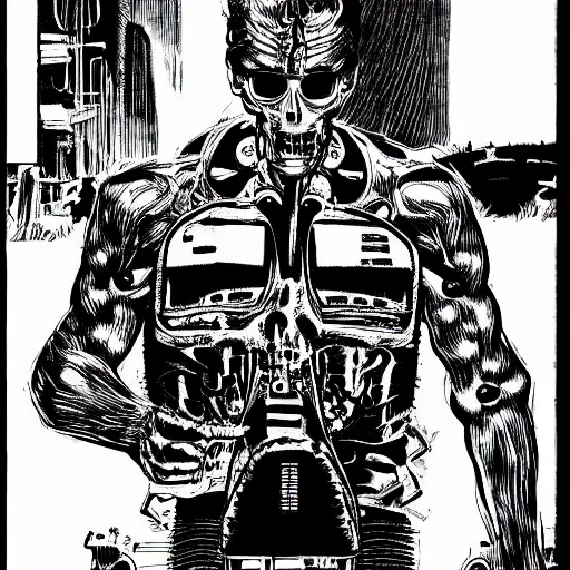 terminator drawings