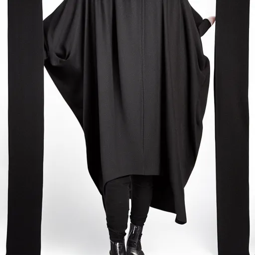 Image similar to a vantablack cloak