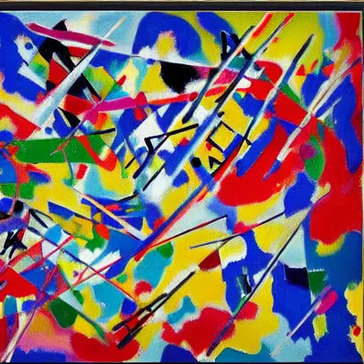 Image similar to abstract paint splatter art by vasily kandinsky, piet mondrian, kazimir malevich, lyubov popova, jackson pollock, inspirational, award winning