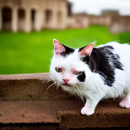 Image similar to a cat - pig - hybrid, animal photography