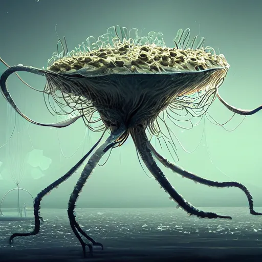 Image similar to a beautiful and delicate phage is eating bacteria, medical illustration, highly detailed, digital painting, artstation, concept art, movie still, smooth, sharp focus uhd 8 k