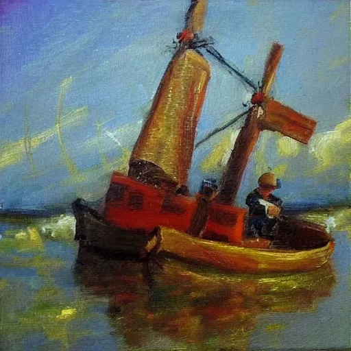 Image similar to dutch van der linde, impressionist painting