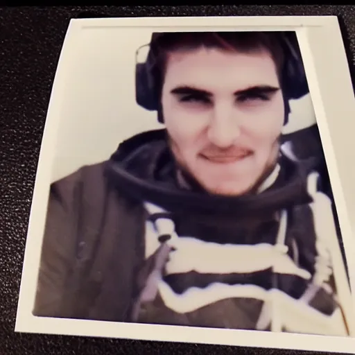 Image similar to polaroid of penguinz 0 youtube