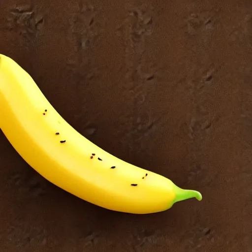 Image similar to an antropomorphic banana wearing a business suit