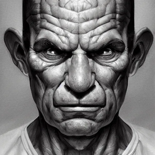 Prompt: a masterpiece portrait of popeye. very detailed eyes. intricate, elegant, highly detailed. trending on artstation, digital art, by stanley artgerm lau, wlop, rossdraws, james jean, andrei riabovitchev, marc simonetti, yoshitaka amano