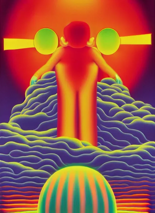 Image similar to hell by shusei nagaoka, kaws, david rudnick, airbrush on canvas, pastell colours, cell shaded, 8 k