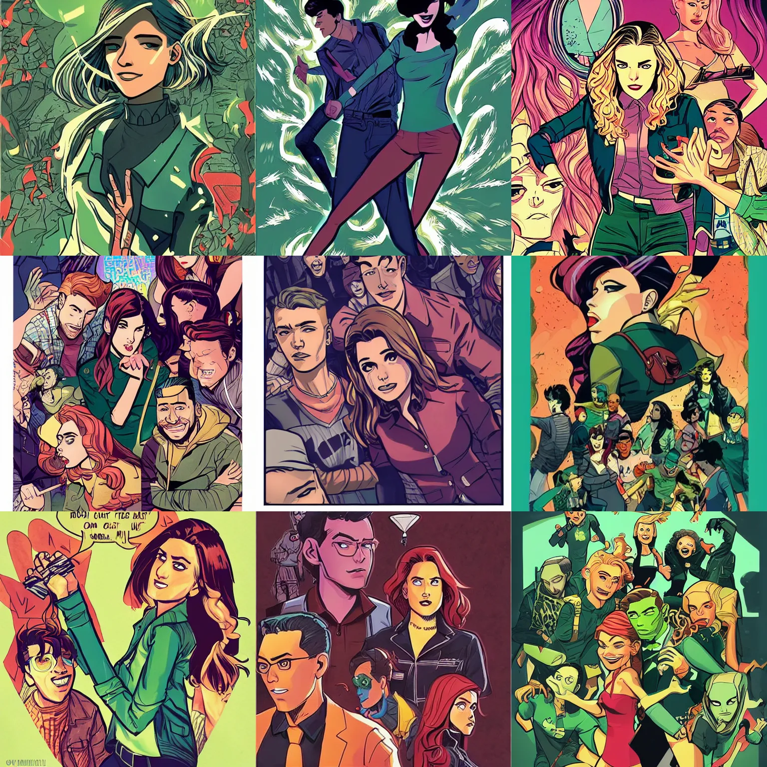 Image similar to art by Gabriel Picolo