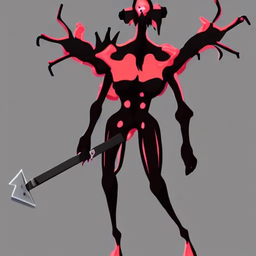 Image similar to demi - fiend from nocturne in tf 2 style