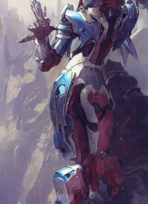 Image similar to character design game art digital 3 d girl viking evangelion cyborg armor by gaston bussiere, anna nikonova aka newmilky, greg rutkowski, yoji shinkawa, yoshitaka amano, tsutomu nihei, muira, moebius, donato giancola, riccardo federici, trending on artstation, featured on pixiv