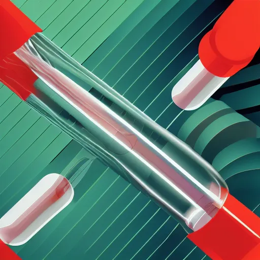 Image similar to editorial illustration science test tube, fine texture, dynamic composition, detailed, matte print, dynamic perspective, colorful modern, mads berg