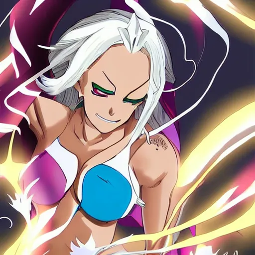 Image similar to miruko from my hero academia, bikini,