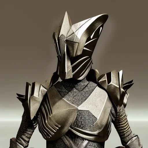 Image similar to a paladin wearing issey miyake armor while posing in a luxurious living room, 3 dcg, ps 1, morrowind, mmorpg, portrait, fashion photography, by mario testino, davide sorrenti, jemal shabazz