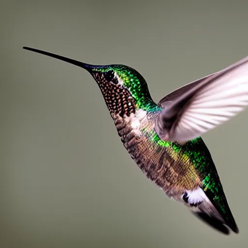 Image similar to a hummingbird - elephant - hybrid, animal photography