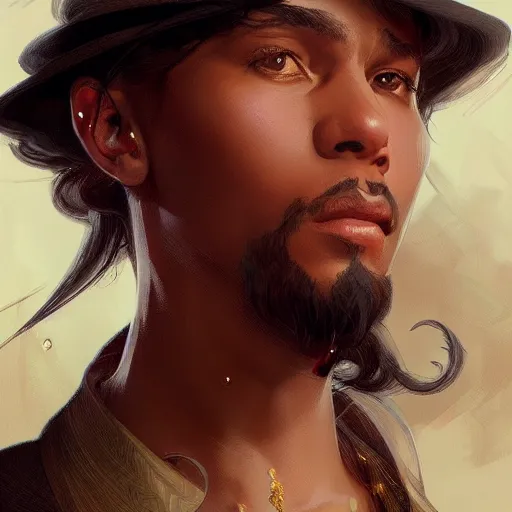 Prompt: portrait of Johnathan Banks, elegant, intricate, headshot, highly detailed, digital painting, artstation, concept art, sharp focus, illustration, art by artgerm and greg rutkowski and alphonse mucha