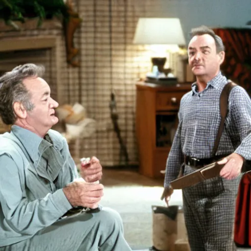 Image similar to bill Murray in the movie White Christmas