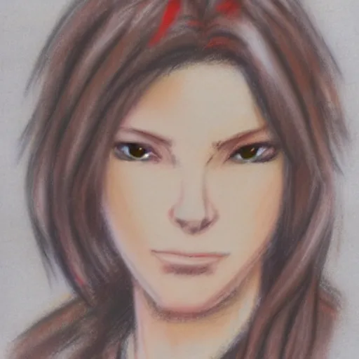 Image similar to Pastel sketch of Claire Redfield